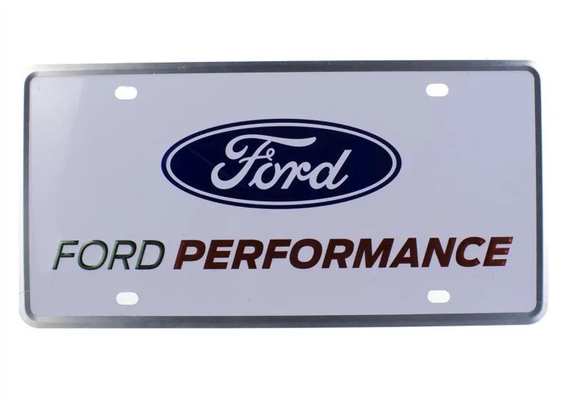 Ford Racing Ford Performance License Plate - Single