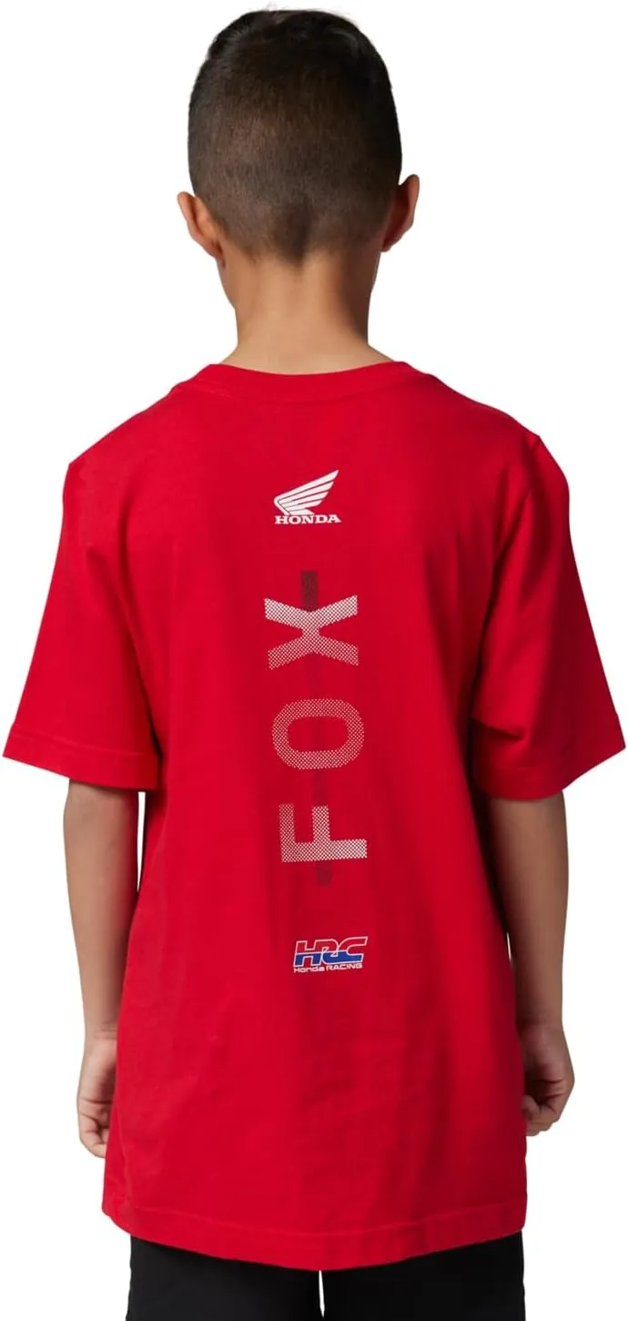 Fox Racing boys Youth Fox X Honda Short Sleeve Tee