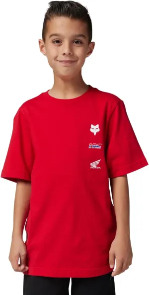 Fox Racing boys Youth Fox X Honda Short Sleeve Tee