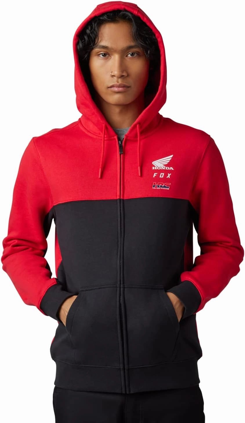 Fox Racing Men's Fox X Honda Zip Fleece Hoodie