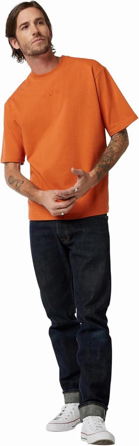 Fox Racing Men's Wordmark Ov Ss Tee