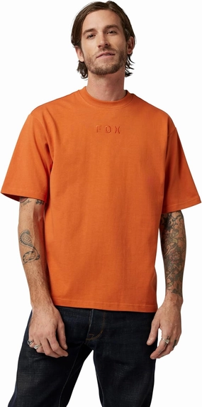Fox Racing Men's Wordmark Ov Ss Tee