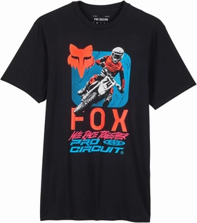 Fox Racing mens Mens Fox X Pro Circuit Premium Short Sleeve Tee