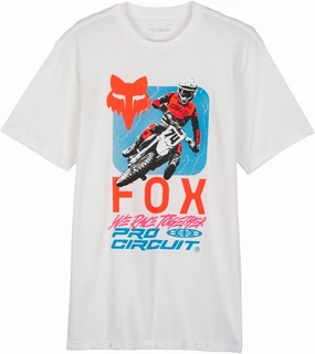 Fox Racing mens Mens Fox X Pro Circuit Premium Short Sleeve Tee