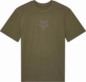 Fox Racing Women's Fox Head Short Sleeve T-Shirt, Military, Medium