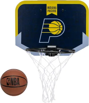 Franklin Sports NBA Team Over The Door Basketball Hoop - Kids Indoor Mini Basketball Hoop with Basketball - NBA Fan Shop Mini Hoop for Bedroom & Office