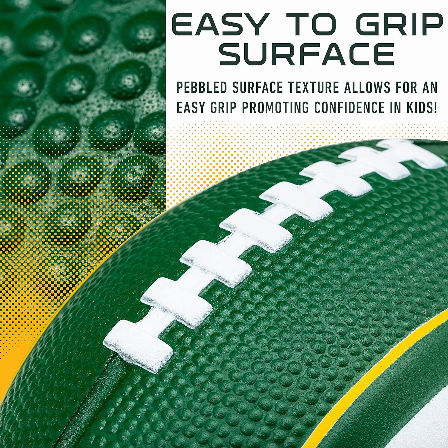 Franklin Sports Youth NFL Football   Air Pump Set - Soft Foam 8.5" Youth Mini Footballs with 8 Teams Choice   Air Pump