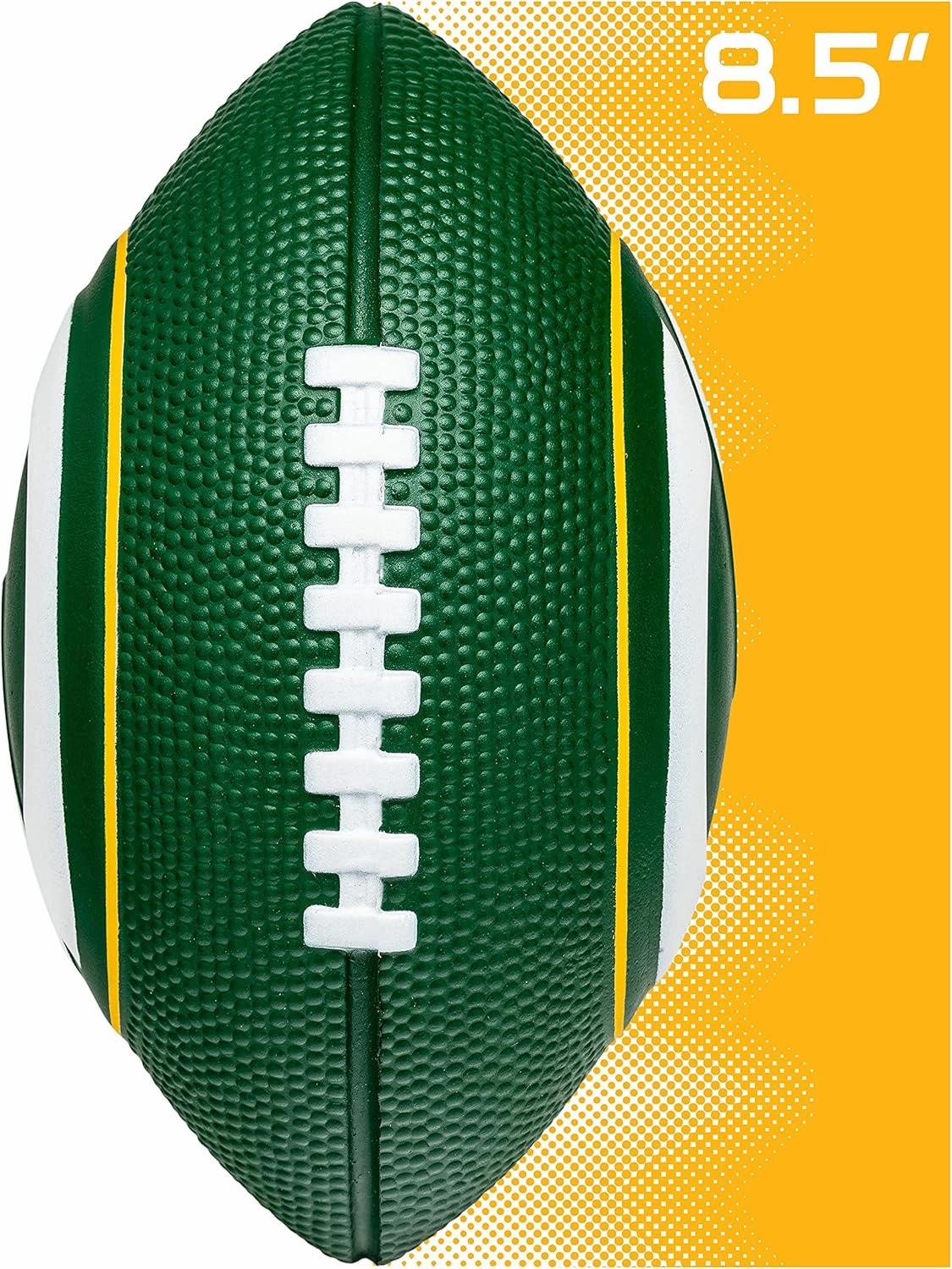 Franklin Sports Youth NFL Football   Air Pump Set - Soft Foam 8.5" Youth Mini Footballs with 8 Teams Choice   Air Pump