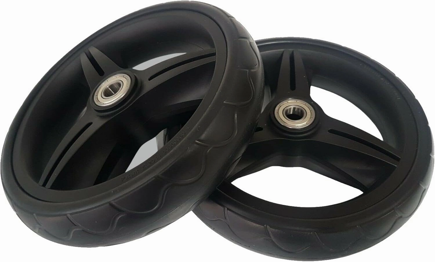 Front Wheels and Tires Compatible with Baby Jogger City Select and Premium Strollers (not Mini GT or LUX), set of 2