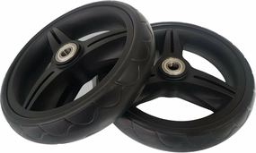 Front Wheels and Tires Compatible with Baby Jogger City Select and Premium Strollers (not Mini GT or LUX), set of 2