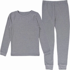 Fruit of the Loom Girls' Premium Thermal Waffle Underwear Set