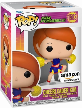 Funko Pop Disney: Kim Possible - Kim Possible Cheerleader - Amazon Exclusive - Collectable Vinyl Figure - Gift Idea - Official Merchandise - Toys for Kids & Adults - Cartoon/Animation Fans
