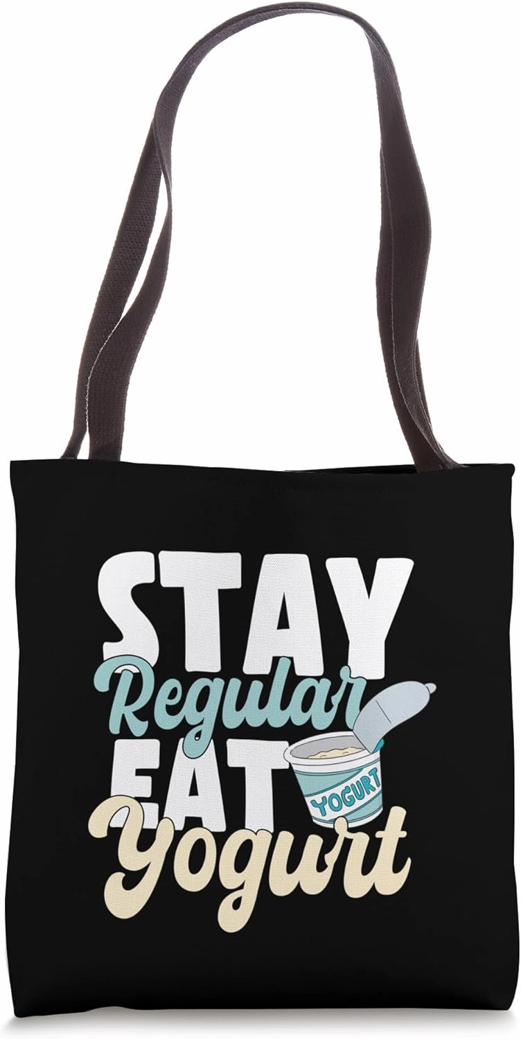 Funny Probiotics Lover Saying Love Yogurt Gut Health Tote Bag