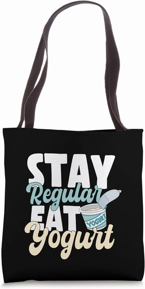 Funny Probiotics Lover Saying Love Yogurt Gut Health Tote Bag