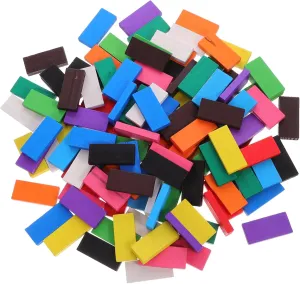 GALPADA 1 Set Educational Domino Block for Dominoes with Dots Family Board Game Present for Learning and Intelligence Development