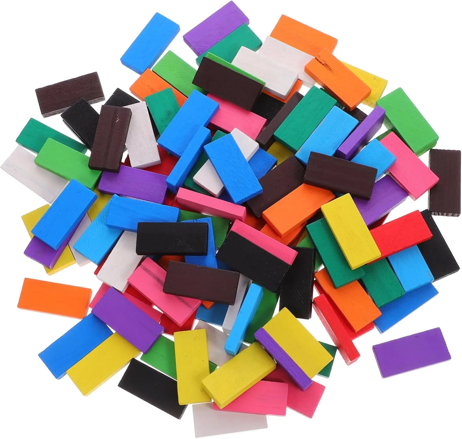GALPADA 1 Set Educational Domino Block for Dominoes with Dots Family Board Game Present for Learning and Intelligence Development