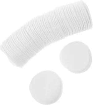 Gatuida 200pcs Reusable Makeup Pads Soft Round Cleaning Cushions for Eye and Face Makeup Removal and Skin-Friendly for Home and Travel
