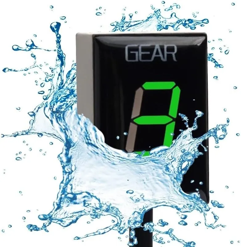 Gear Display Meter for Be&Nelli TNT125 TNT135 TNT 125 TNT 135 BJ125-3E BJ 125-3E Motorcycle Digital Gear Indicator Gear Display Meter Motorcycle Gear Indicator