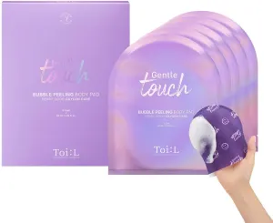 Gentle Touch Bubble Peeling Body Pad(5pads), Body Scrub, Exfoliating Mitt for Body, Exfoliating gloves, washcloth, body loofah, dense bubble bath, bath shower, kp bump eraser