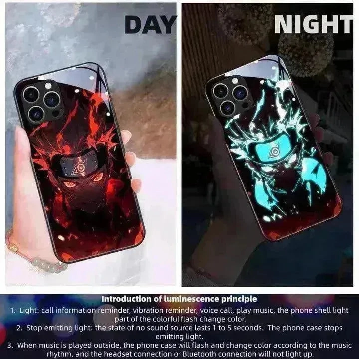 Glowing Naruto Flashing Smart LED Cover (For iPhone)