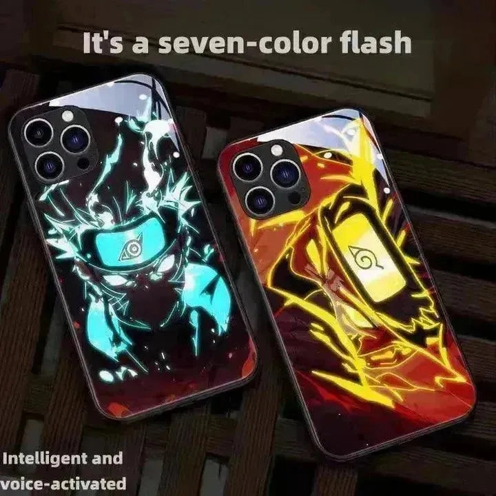 Glowing Naruto Flashing Smart LED Cover (For iPhone)