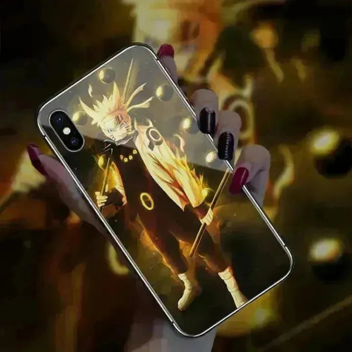 Glowing Naruto Flashing Smart LED Cover (For iPhone)
