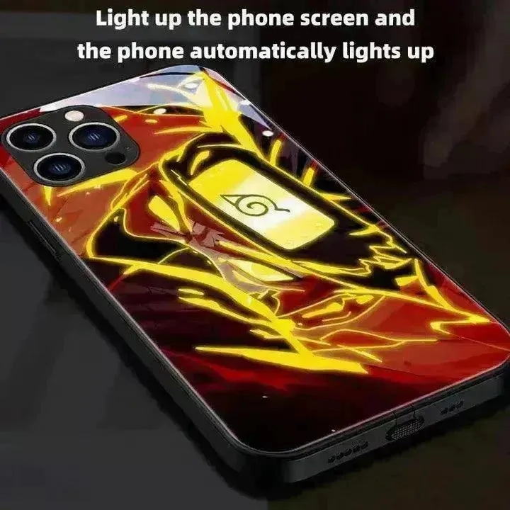 Glowing Naruto Flashing Smart LED Cover (For iPhone)