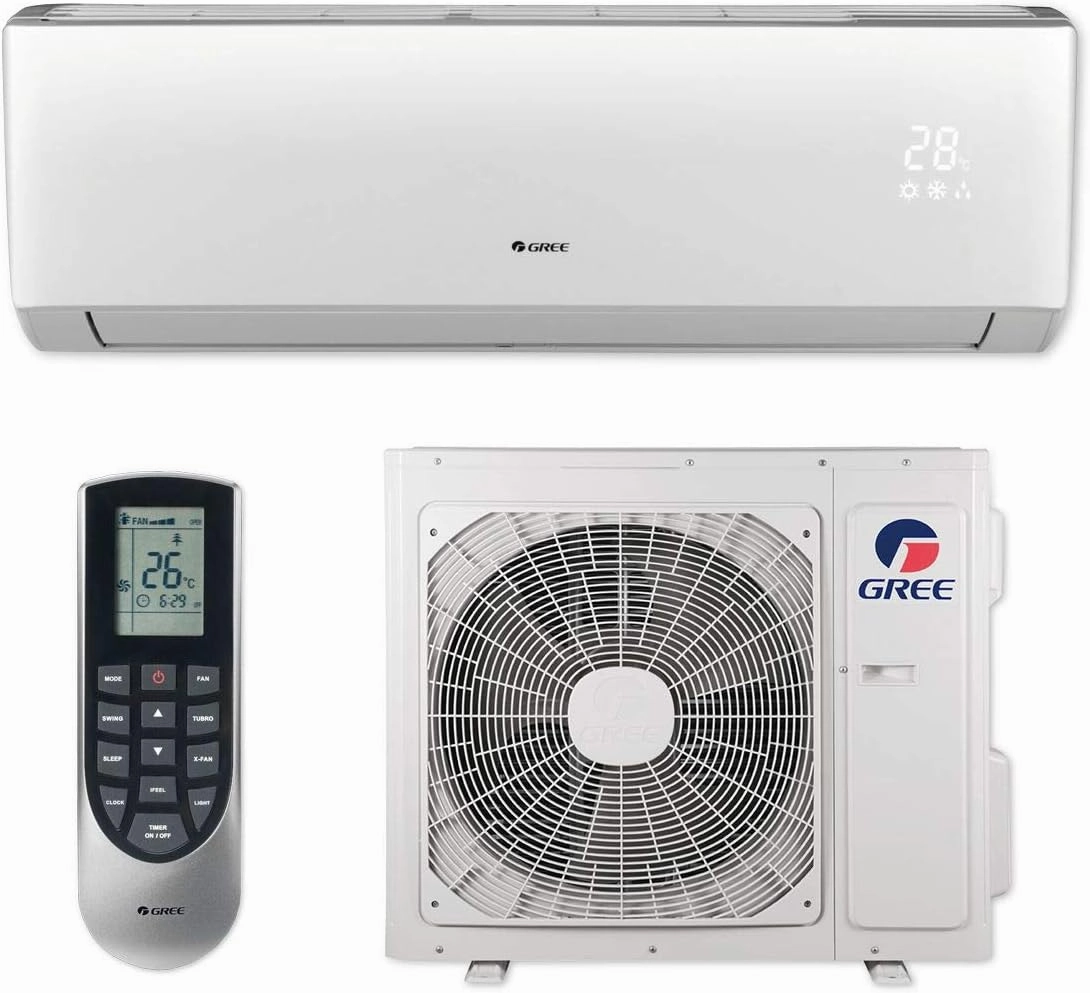 Gree 30,000 BTU 18 SEER VIREO  Wall Mount Ductless Mini Split Air Conditioner Heat Pump 208/230V