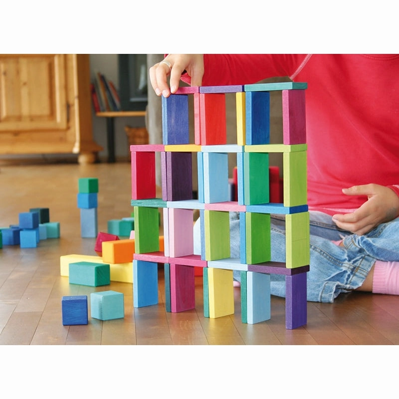 Grimm's Colour Charts Ralley - Building Slats and Blocks