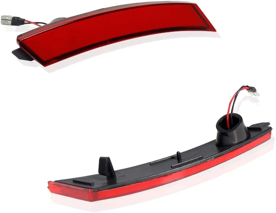 GTINTHEBOX Red Lens Red LED Front Side Marker Lamps Compatible with 2006-2010 Pontiac Solstice,2007-2010 Saturn Sky