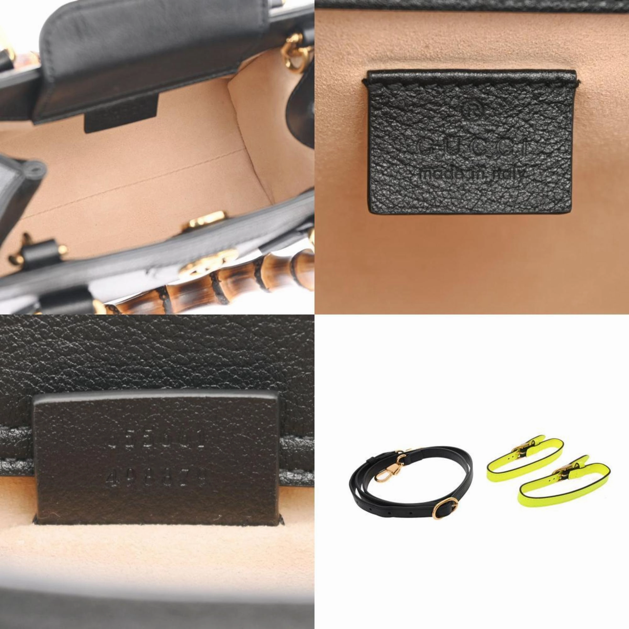 Gucci Diana Leather Handbag (Pre-Owned)