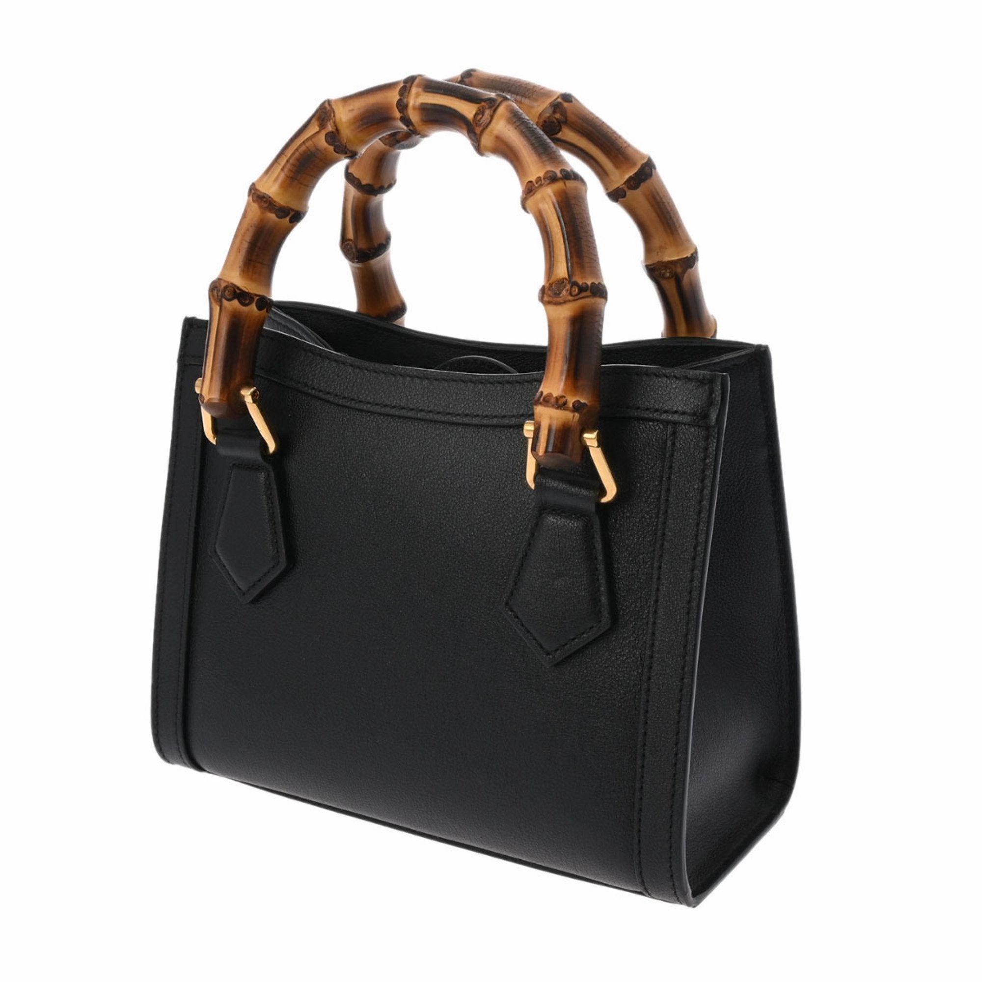 Gucci Diana Leather Handbag (Pre-Owned)