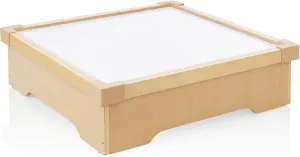 Guidecraft LED Tabletop Lightbox: Kids Learning and Educational Accessory, Build, Play, and Display Building Blocks