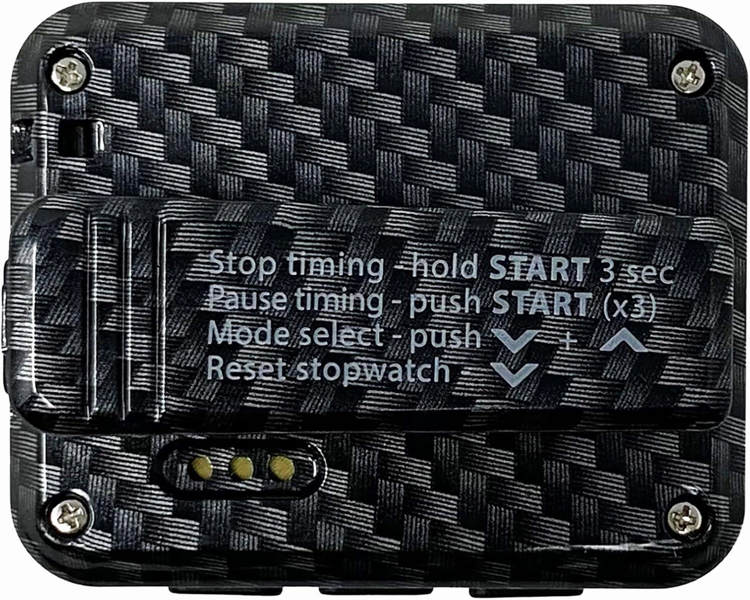Gymboss Charge Interval Timer and Stopwatch & Watchstrap - Bundle
