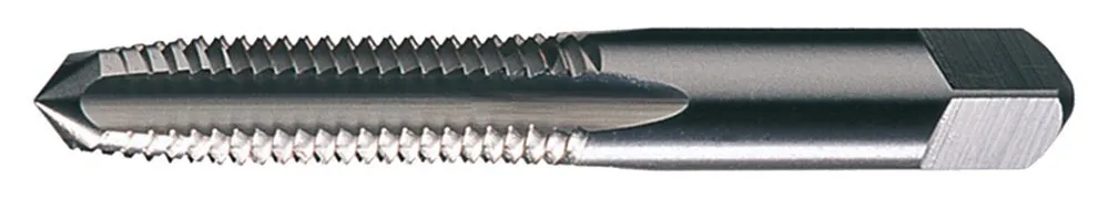 Hand Tap, Bottom, M8X1.25, Bright, 4 Flt