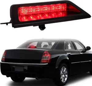 High Mount Stop Lamp LED Third Brake Light Assemblies Compatible with Chrysler 300 300C Sedan 2005 2006 2007 Rear Center LED 3rd Brake light Replacement