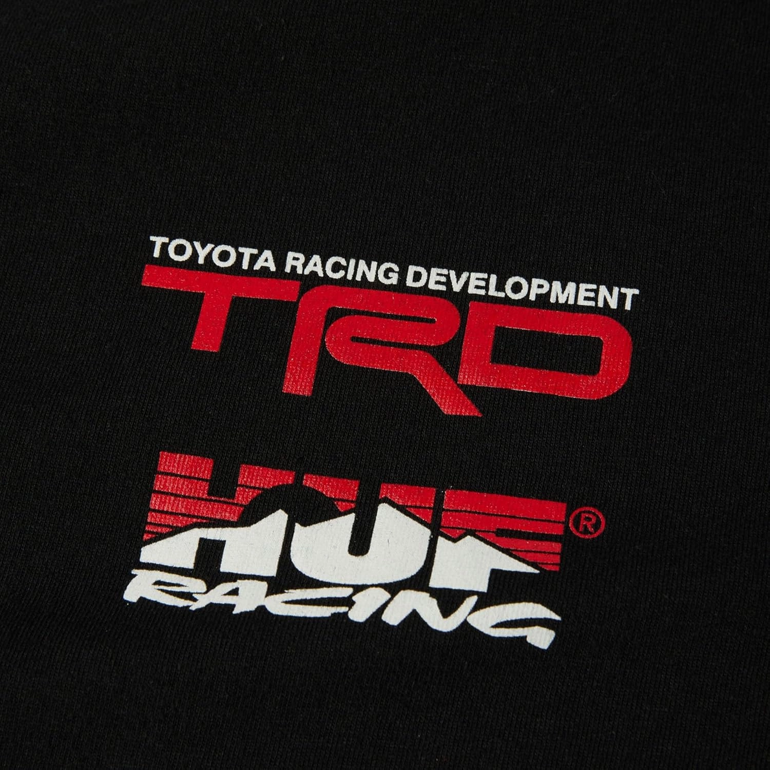 HUF x Toyota TRD Team 4X4 T-Shirt for Men | Graphic Tee, Co-Branded Trim, Soft Cotton Short Sleeve