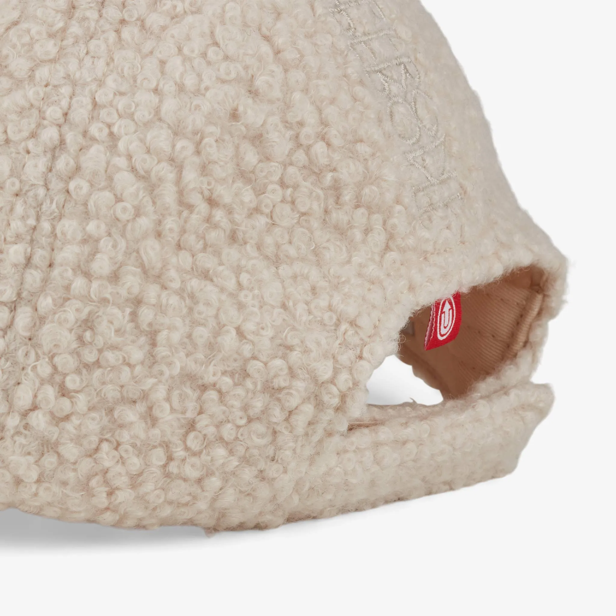 HYPER 7panel Hard Front Baseball Cap Off White