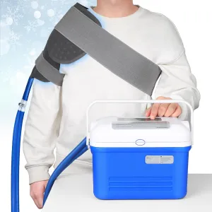 Ice Machine for Shoulder After Surgery, Cold Therapy Machine, Digital Timer & Quiet Pump, Compact Cryotherapy Machine