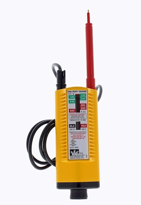 IDEAL Electrical 61-065 Vol-Test Voltage Tester, CAT III for 600V,Yellow