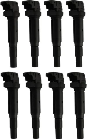 Ignition Coils Set of 8 for for M3 2001-2006 for Z4 2006-2009 2011-2016 for 535i 2010 for 550i 2008-2012 for 740i 2011-2012,for Mini for Cooper 2009-2010 3-Series E86 Z Assembly