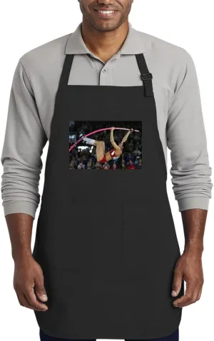 Jennifer Suhr - Kitchen Cooking Cotton Apron SRS #G1847995, Black