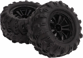 Jerys RC Car Tires, 85mm Diameter Textured 1/16 RC Car Tire Good Grip for SCY 16101 16102 RC Car