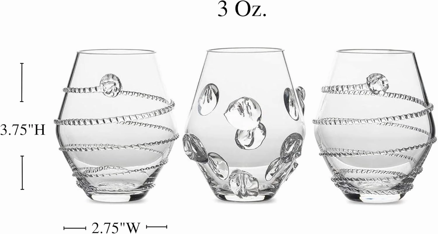 Juliska Clear Mini Vases (Assorted Mini Vases Set/3)
