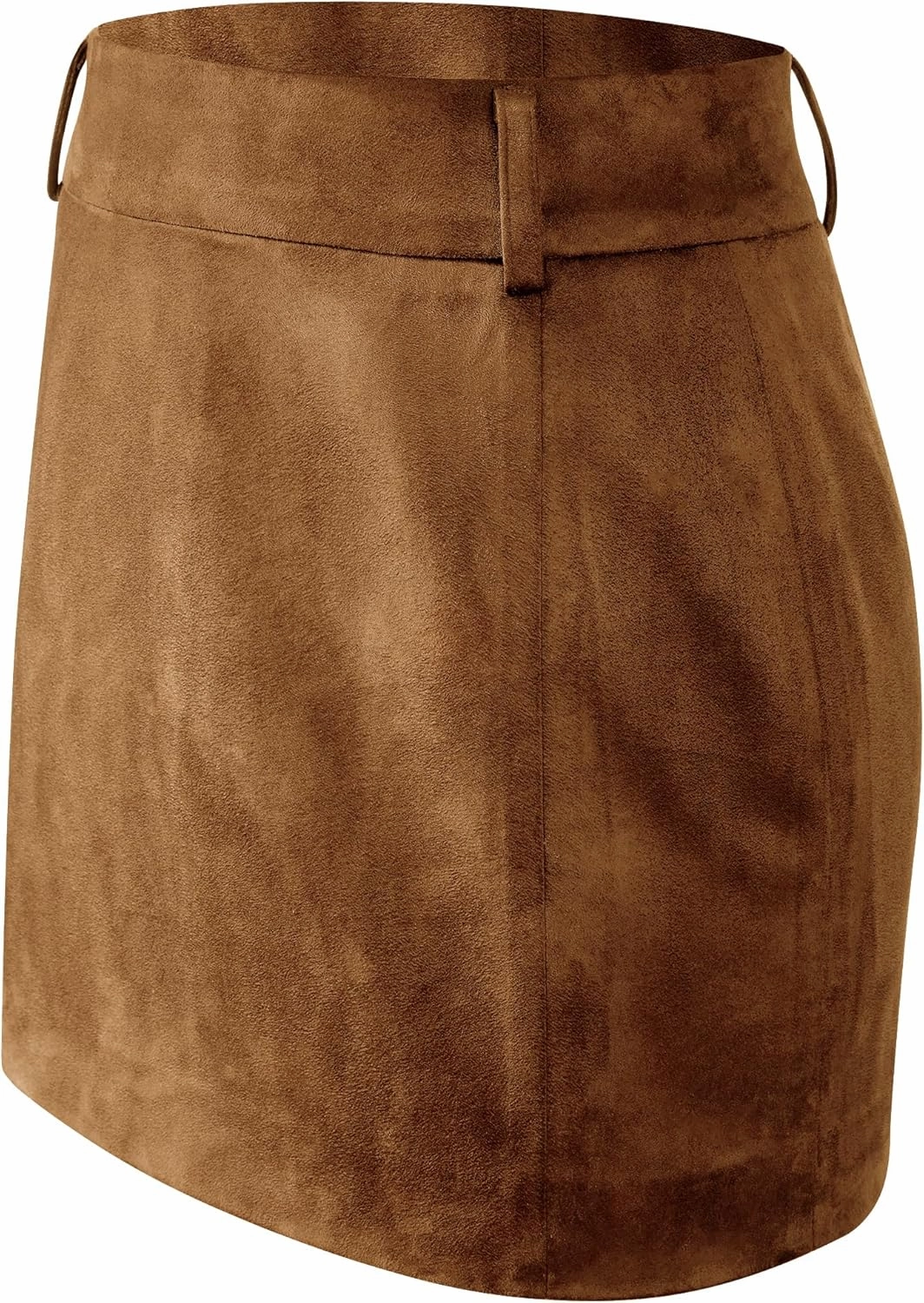JW PEI Women's Grace Faux Suede Crop Top and Mini Skirt Set