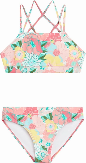Kanu Surf Girls' Aria Beach Sport UPF 50 Mini Tankini Two Piece Swimsuit