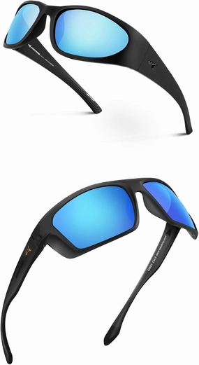 KastKing Huzzah & Raccoon Polarized Sport Sunglasses for Men and Women