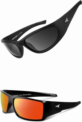 KastKing Iditarod & Raccoon Polarized Sport Sunglasses for Men and Women