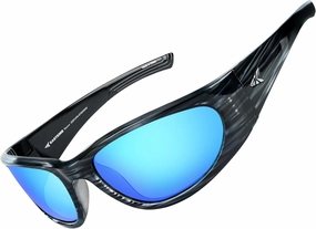 KastKing Raccoon Polarized Sport Sunglasses for Men and Women, Wide Temple Wrap, Ideal for Driving Fishing Cycling Running