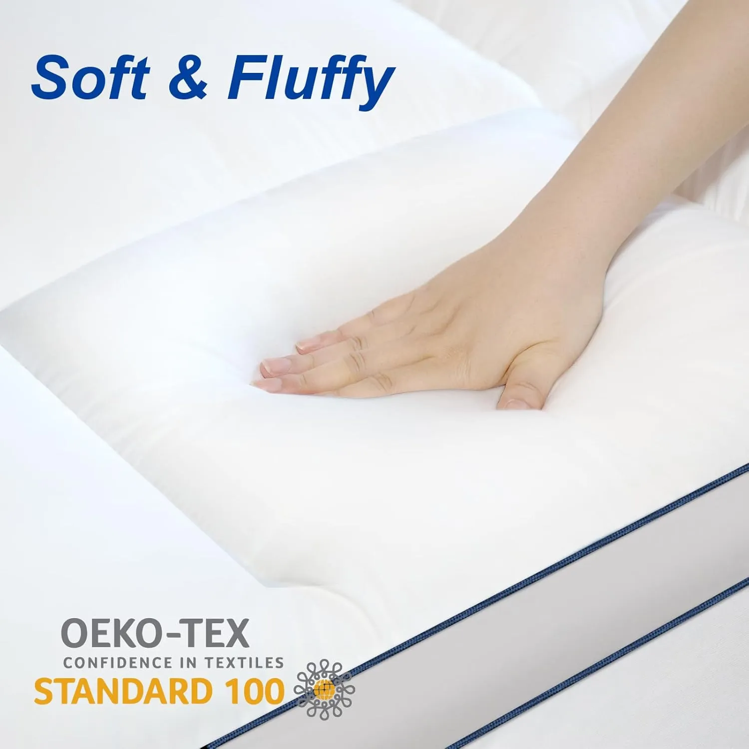 KAYFIA Full Mattress Topper,Extra Thick Mattress Pad Cover for Deep Sleep,3D 7D Snow Down Alternative Fill Overfilled Plush Pillow Top with 8-23 Inch Deep Pocket-White